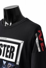 画像をギャラリービューアに読み込む, mastermind JAPAN x CHANGES exclusive ReBUILD T-SHIRT / OVERFIT (BLACK #B)
