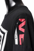 画像をギャラリービューアに読み込む, mastermind JAPAN x CHANGES exclusive ReBUILD T-SHIRT / OVERFIT (BLACK #B)