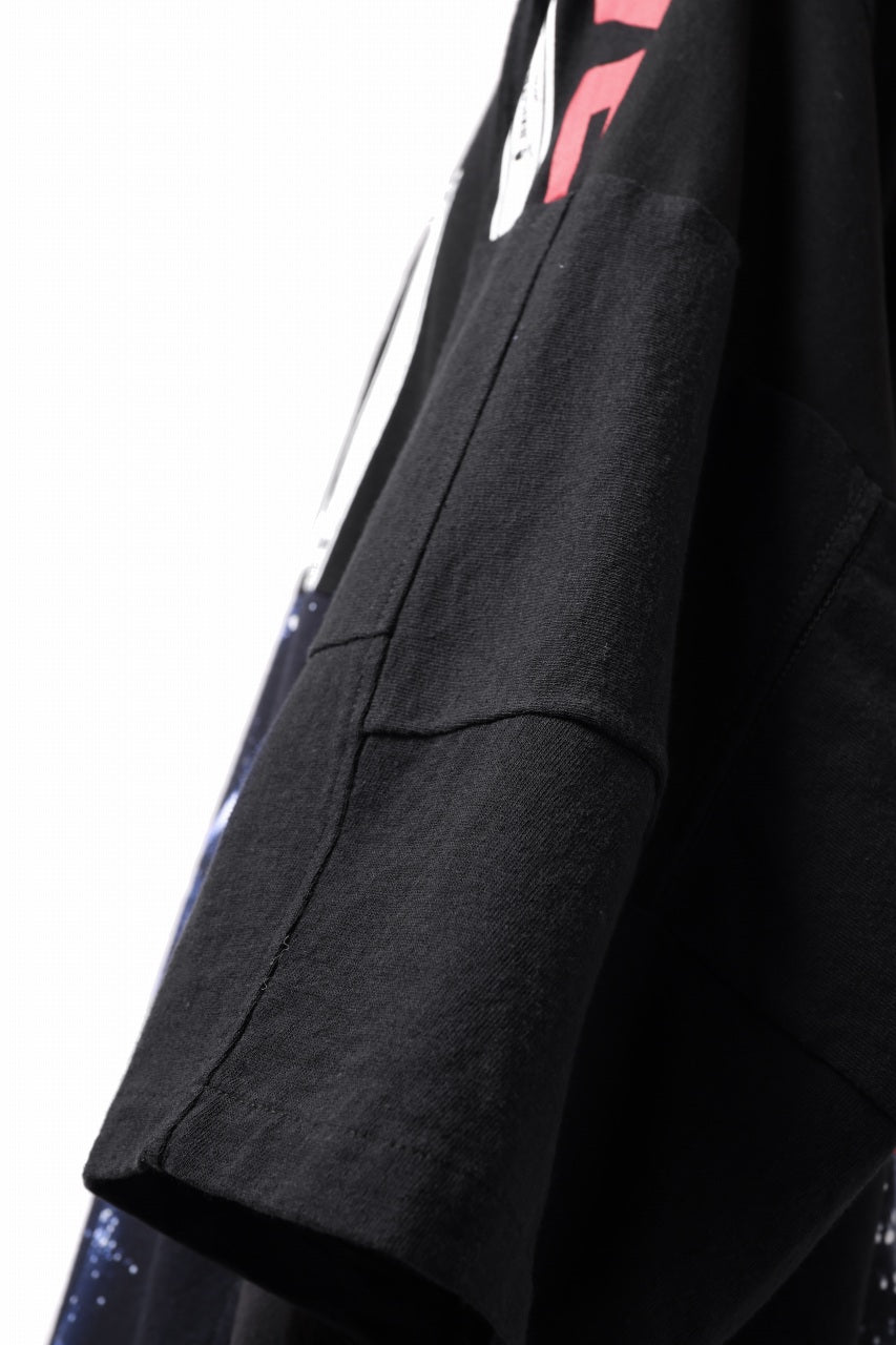 画像をギャラリービューアに読み込む, mastermind JAPAN x CHANGES exclusive ReBUILD T-SHIRT / OVERFIT (BLACK #B)