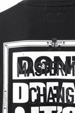 画像をギャラリービューアに読み込む, mastermind JAPAN x CHANGES exclusive ReBUILD T-SHIRT / OVERFIT (BLACK #B)