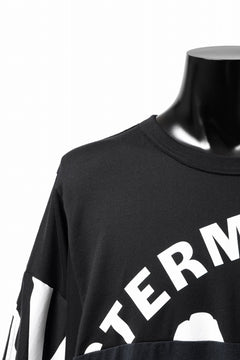 画像をギャラリービューアに読み込む, mastermind JAPAN x CHANGES exclusive ReBUILD T-SHIRT / OVERFIT (BLACK #C)