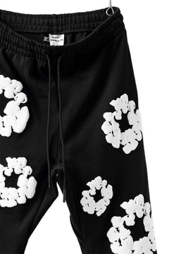 画像をギャラリービューアに読み込む, READYMADE x DENIM TEARS COTTON WREATH SWEAT FLARE PANTS (BLACK)
