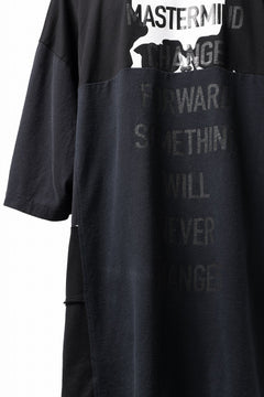 画像をギャラリービューアに読み込む, mastermind JAPAN x CHANGES exclusive ReBUILD T-SHIRT / OVERFIT (BLACK #C)
