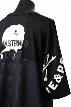 画像をギャラリービューアに読み込む, mastermind JAPAN x CHANGES exclusive ReBUILD T-SHIRT / OVERFIT (BLACK #C)