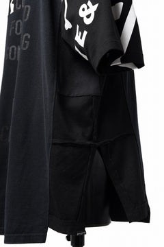 画像をギャラリービューアに読み込む, mastermind JAPAN x CHANGES exclusive ReBUILD T-SHIRT / OVERFIT (BLACK #C)