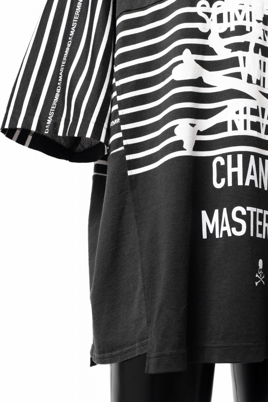 Load image into Gallery viewer, mastermind JAPAN x CHANGES exclusive SHORT SLEEVE TEE / REGULAR FIT (BLACK #GUNS 'N' ROSES)