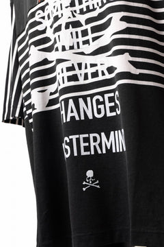Load image into Gallery viewer, mastermind JAPAN x CHANGES exclusive SHORT SLEEVE TEE / REGULAR FIT (BLACK #GUNS 'N' ROSES)