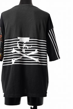 Load image into Gallery viewer, mastermind JAPAN x CHANGES exclusive SHORT SLEEVE TEE / REGULAR FIT (BLACK #GUNS 'N' ROSES)