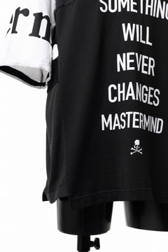 Load image into Gallery viewer, mastermind JAPAN x CHANGES exclusive SHORT SLEEVE TEE / REGULAR FIT (BLACK #CLASH)