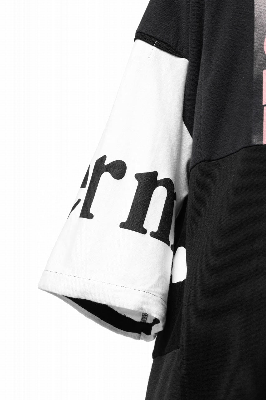 Load image into Gallery viewer, mastermind JAPAN x CHANGES exclusive SHORT SLEEVE TEE / REGULAR FIT (BLACK #CLASH)