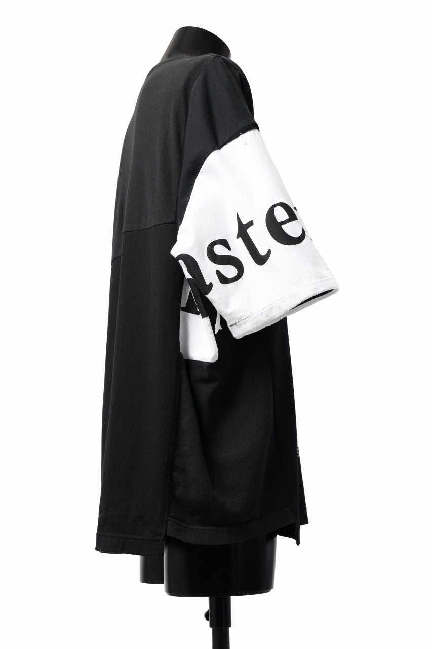 Load image into Gallery viewer, mastermind JAPAN x CHANGES exclusive SHORT SLEEVE TEE / REGULAR FIT (BLACK #CLASH)