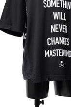 Load image into Gallery viewer, mastermind JAPAN x CHANGES exclusive SHORT SLEEVE TEE / REGULAR FIT (BLACK #NIRVANA-YELLOW)
