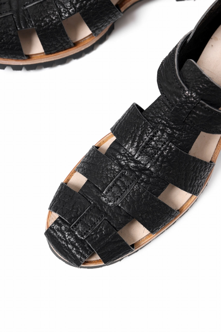 画像をギャラリービューアに読み込む, ierib gurkha shoes / kesennuma Shark (BLACK)