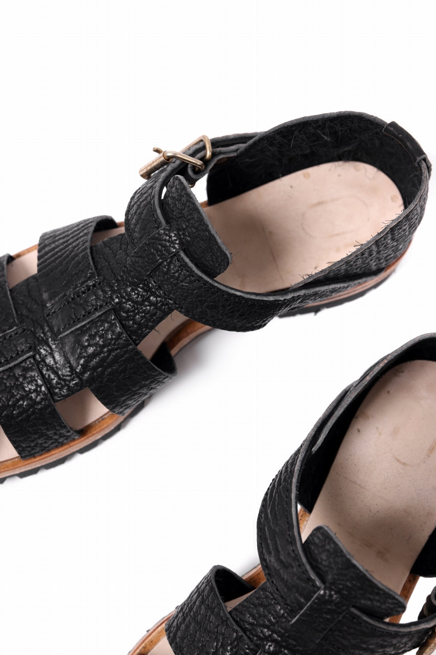 画像をギャラリービューアに読み込む, ierib gurkha shoes / kesennuma Shark (BLACK)