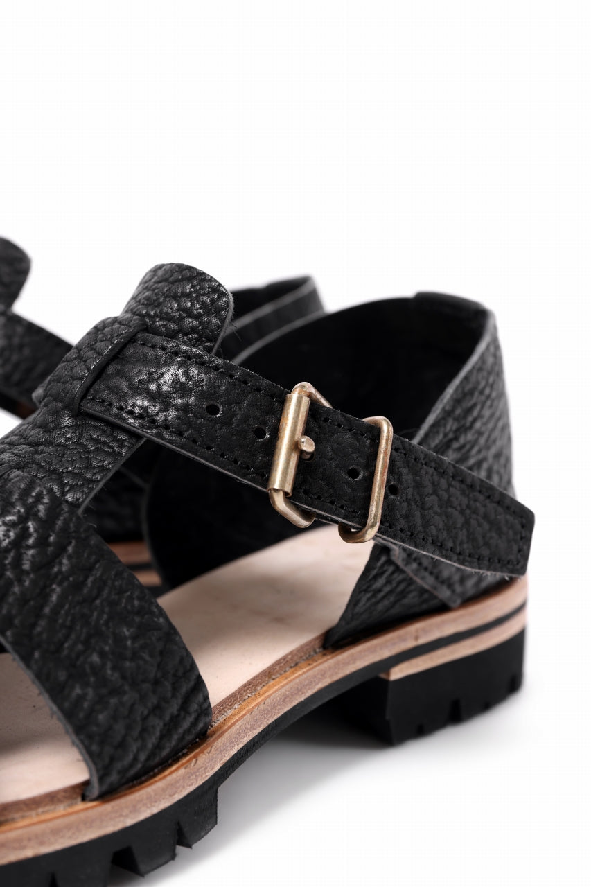 画像をギャラリービューアに読み込む, ierib gurkha shoes / kesennuma Shark (BLACK)