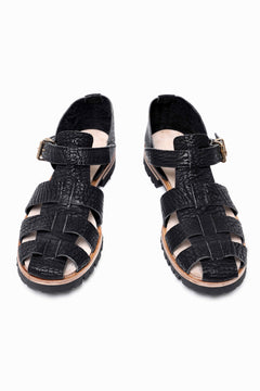 画像をギャラリービューアに読み込む, ierib gurkha shoes / kesennuma Shark (BLACK)