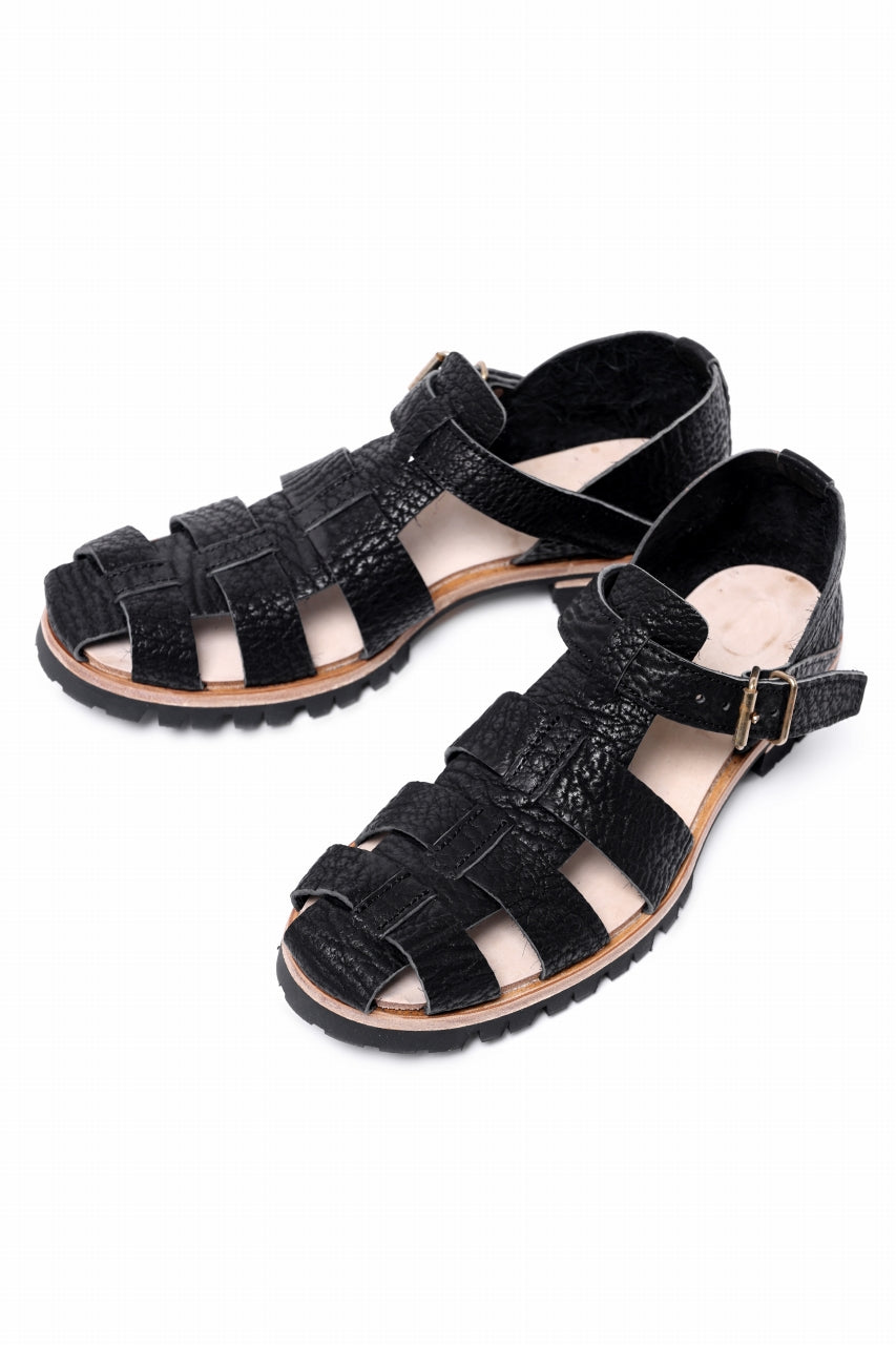 画像をギャラリービューアに読み込む, ierib gurkha shoes / kesennuma Shark (BLACK)