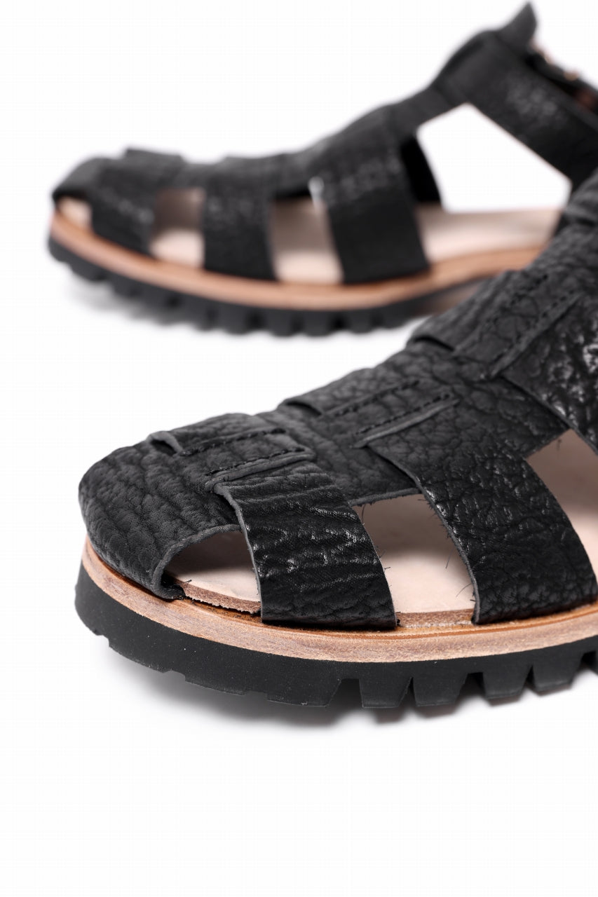 画像をギャラリービューアに読み込む, ierib gurkha shoes / kesennuma Shark (BLACK)