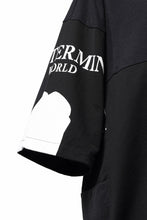 Load image into Gallery viewer, mastermind JAPAN x CHANGES exclusive SHORT SLEEVE TEE / REGULAR FIT (BLACK #NIRVANA-RED)