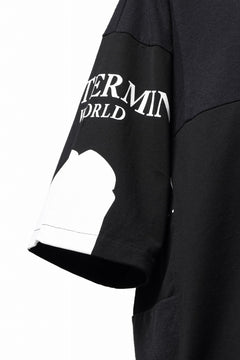 Load image into Gallery viewer, mastermind JAPAN x CHANGES exclusive SHORT SLEEVE TEE / REGULAR FIT (BLACK #NIRVANA-RED)