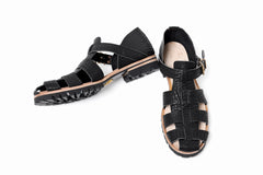 画像をギャラリービューアに読み込む, ierib gurkha shoes / kesennuma Shark (BLACK)