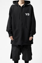 画像をギャラリービューアに読み込む, Y-3 Yohji Yamamoto FULL ZIP HOODIE PARKA / FRENCH TERRY (BLACK)