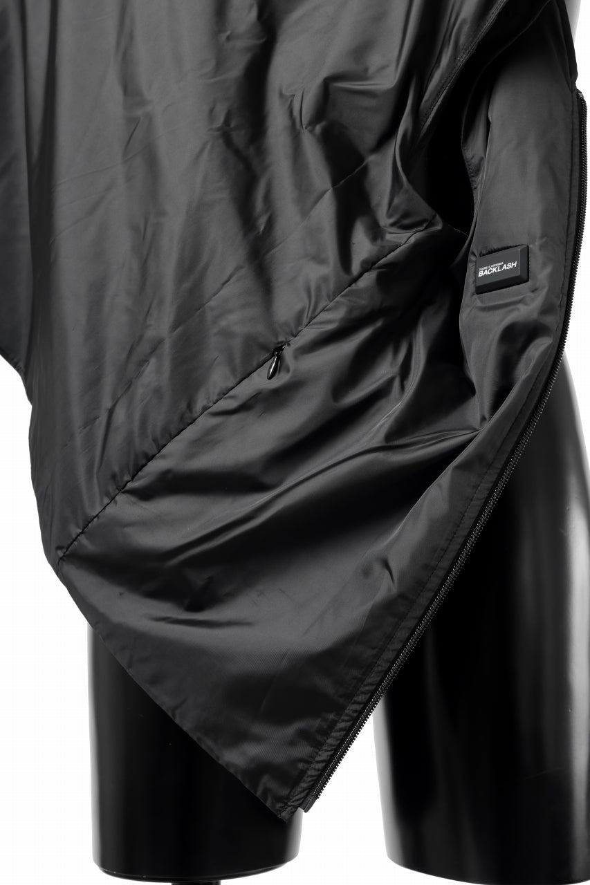 Load image into Gallery viewer, ISAMU KATAYAMA BACKLASH OVER COAT / GARMENT NATURAL DYED WOVEN + ELECTRIC HEATING LINER (SUMI)