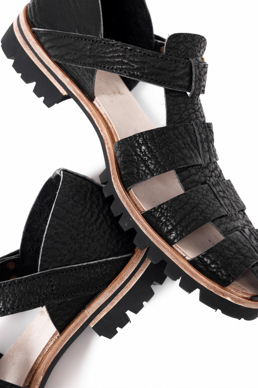 画像をギャラリービューアに読み込む, ierib gurkha shoes / kesennuma Shark (BLACK)