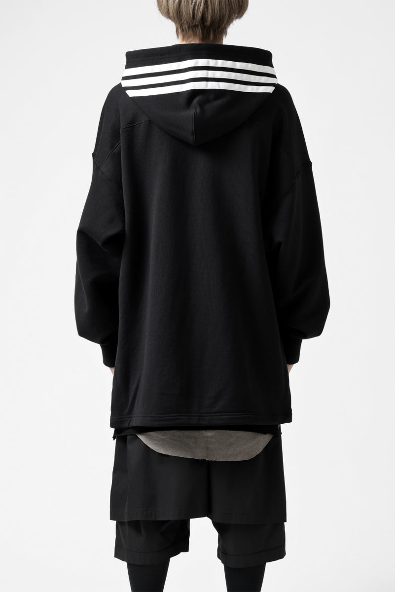 【人気Lサイズ】ヨウジヤマモト☆ Y-3　バックビックロゴパーカー　黒 Yohji Yamamoto Y-3 KURO: ｜THE SHOP YOHJI YAMAMOTO