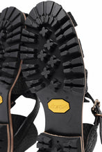 画像をギャラリービューアに読み込む, ierib gurkha shoes / kesennuma Shark (BLACK)