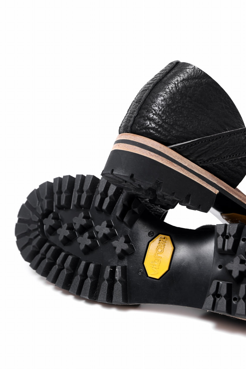 画像をギャラリービューアに読み込む, ierib gurkha shoes / kesennuma Shark (BLACK)