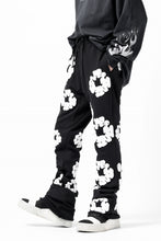 画像をギャラリービューアに読み込む, READYMADE x DENIM TEARS COTTON WREATH SWEAT FLARE PANTS (BLACK)