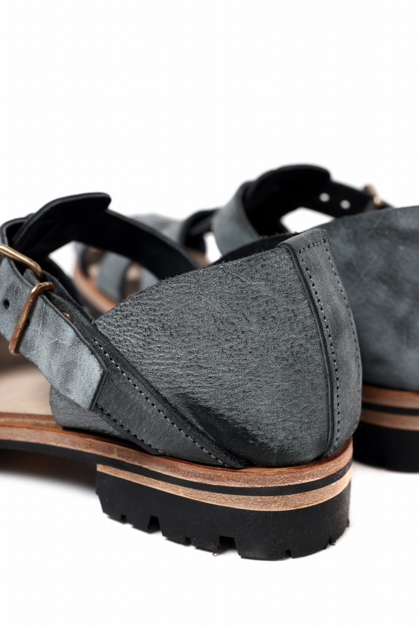 画像をギャラリービューアに読み込む, ierib gurkha shoes / White Waxy Horse Butt (BLACK)