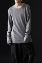 画像をギャラリービューアに読み込む, daub DYEING LONG SLEEVE CUTSEWN / C.JERSEY (GREY)
