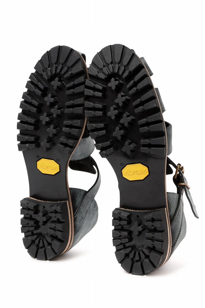 画像をギャラリービューアに読み込む, ierib gurkha shoes / White Waxy Horse Butt (BLACK)