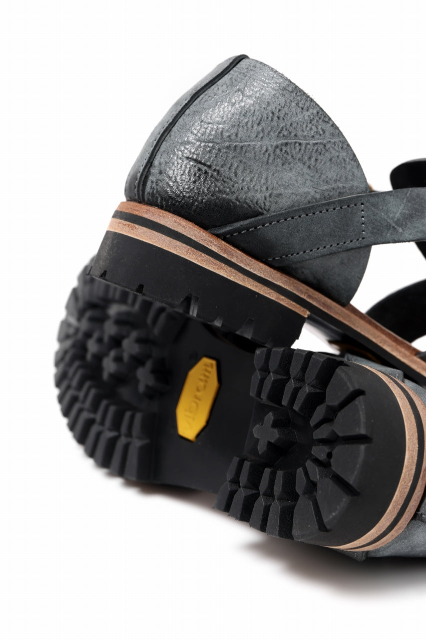 画像をギャラリービューアに読み込む, ierib gurkha shoes / White Waxy Horse Butt (BLACK)