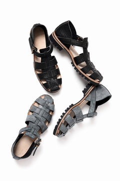 画像をギャラリービューアに読み込む, ierib gurkha shoes / kesennuma Shark (BLACK)