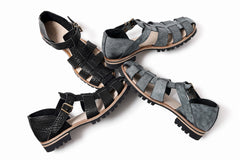 画像をギャラリービューアに読み込む, ierib gurkha shoes / kesennuma Shark (BLACK)