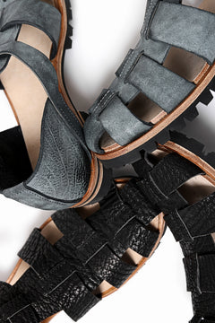 画像をギャラリービューアに読み込む, ierib gurkha shoes / White Waxy Horse Butt (BLACK)