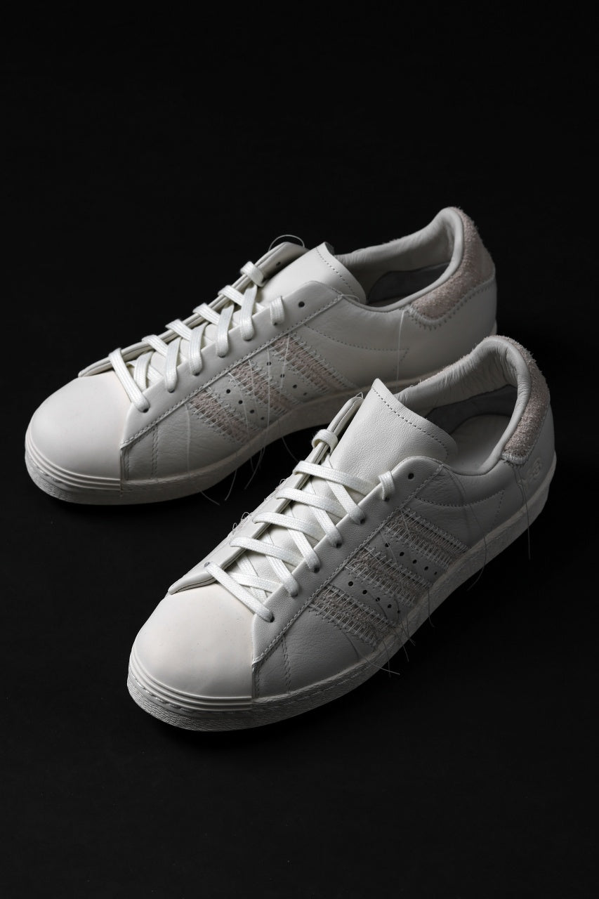 画像をギャラリービューアに読み込む, Y-3 Yohji Yamamoto SUPER STAR LOW SNEAKERS (OFF WHITE)