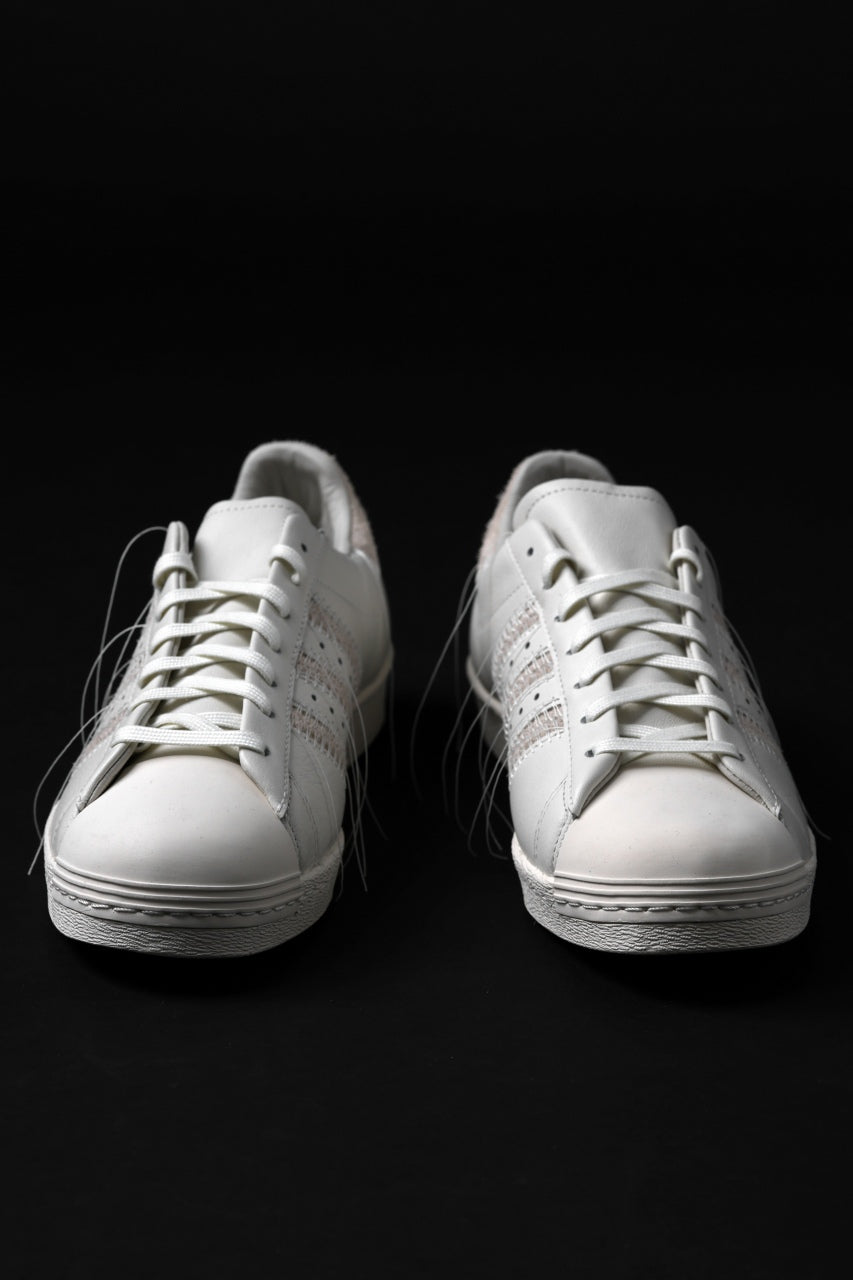画像をギャラリービューアに読み込む, Y-3 Yohji Yamamoto SUPER STAR LOW SNEAKERS (OFF WHITE)