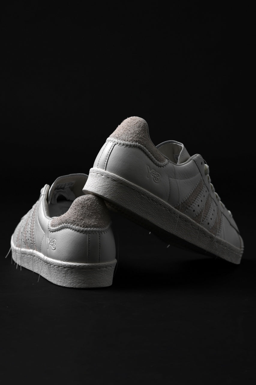 画像をギャラリービューアに読み込む, Y-3 Yohji Yamamoto SUPER STAR LOW SNEAKERS (OFF WHITE)