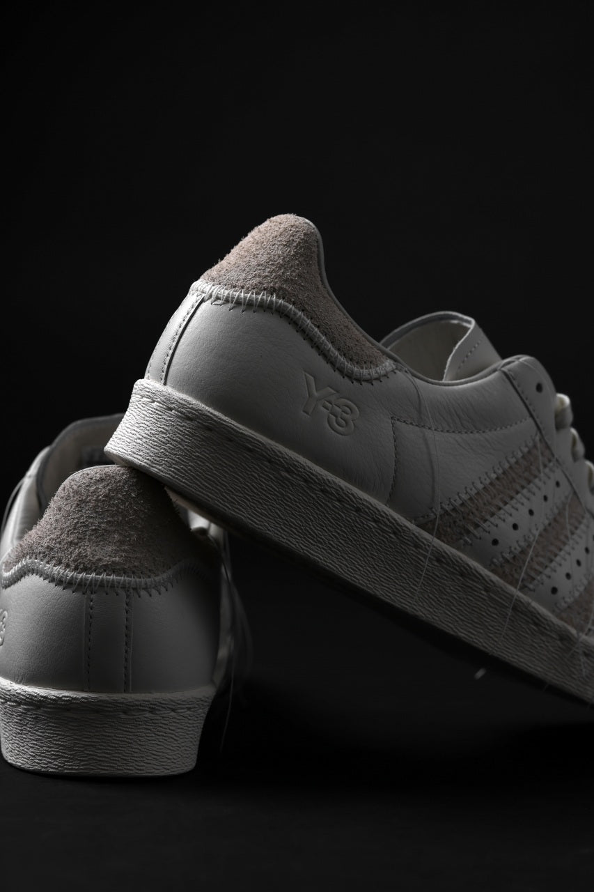 画像をギャラリービューアに読み込む, Y-3 Yohji Yamamoto SUPER STAR LOW SNEAKERS (OFF WHITE)