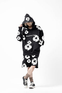 画像をギャラリービューアに読み込む, READYMADE x DENIM TEARS COTTON WREATH SWEAT SHORTS (BLACK)