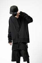 画像をギャラリービューアに読み込む, thomkrom MA-1 JACKET / ELASTIC NYLON (BLACK)
