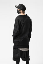 画像をギャラリービューアに読み込む, thomkrom MA-1 JACKET / ELASTIC NYLON (BLACK)