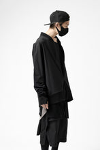 画像をギャラリービューアに読み込む, thomkrom MA-1 JACKET / ELASTIC NYLON (BLACK)