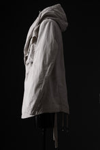 画像をギャラリービューアに読み込む, masnada CROPPED LOOSE POCKET PARKA JACKET / STRETCH COTTON RIPSTOP (FLINT)
