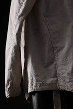 画像をギャラリービューアに読み込む, masnada CROPPED LOOSE POCKET PARKA JACKET / STRETCH COTTON RIPSTOP (FLINT)
