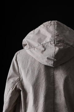 画像をギャラリービューアに読み込む, masnada CROPPED LOOSE POCKET PARKA JACKET / STRETCH COTTON RIPSTOP (FLINT)